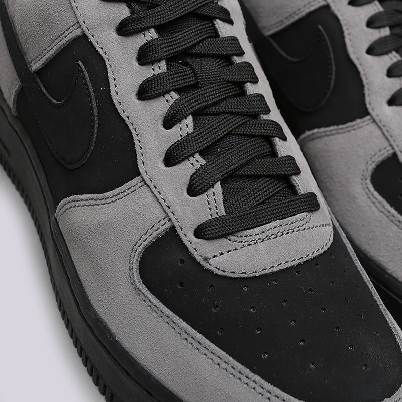 мужские черные кроссовки Nike Air Force 1 820266-020 - цена, описание, фото 3